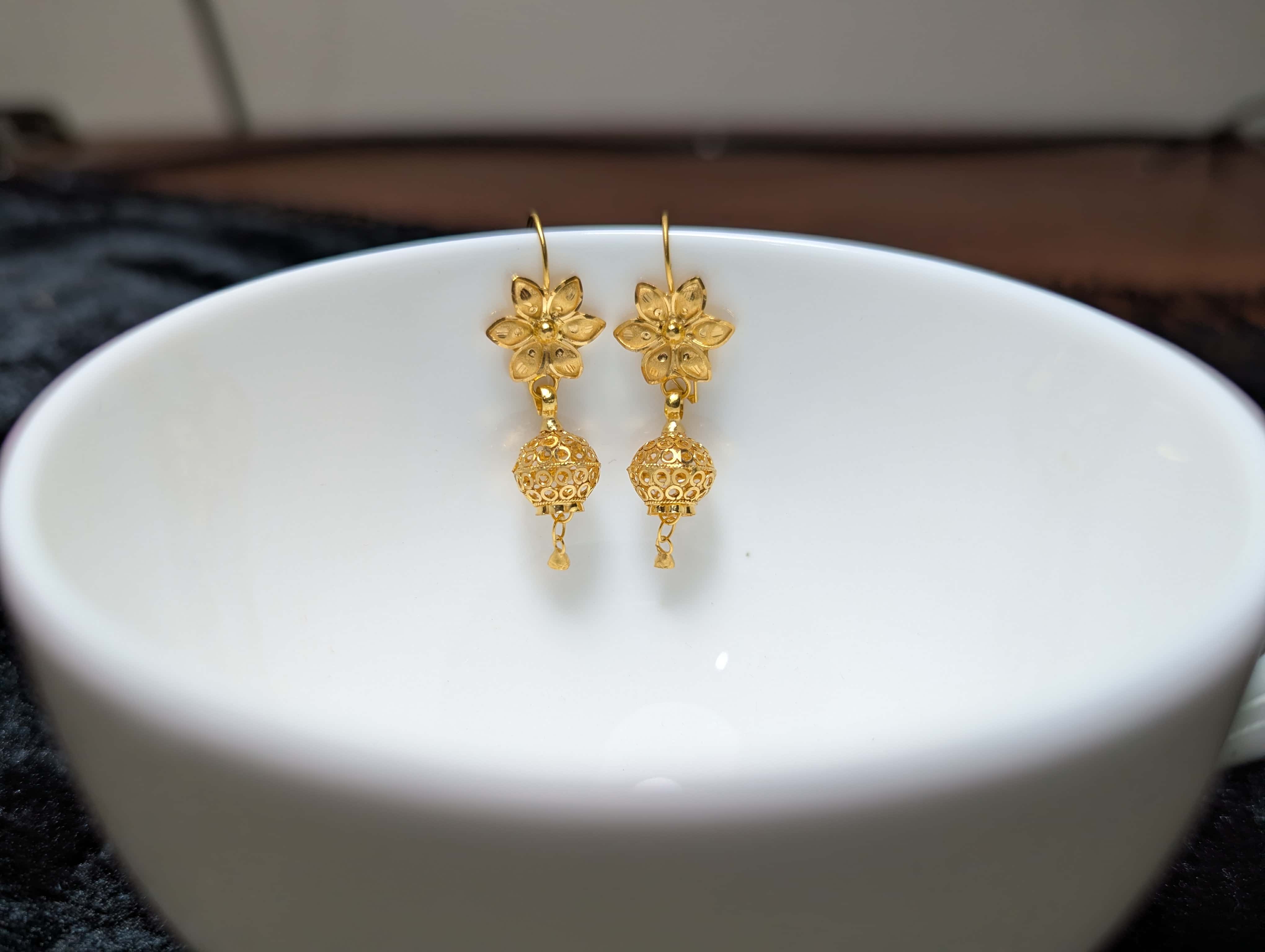 The Blossom & Lattice Sphere Earrings